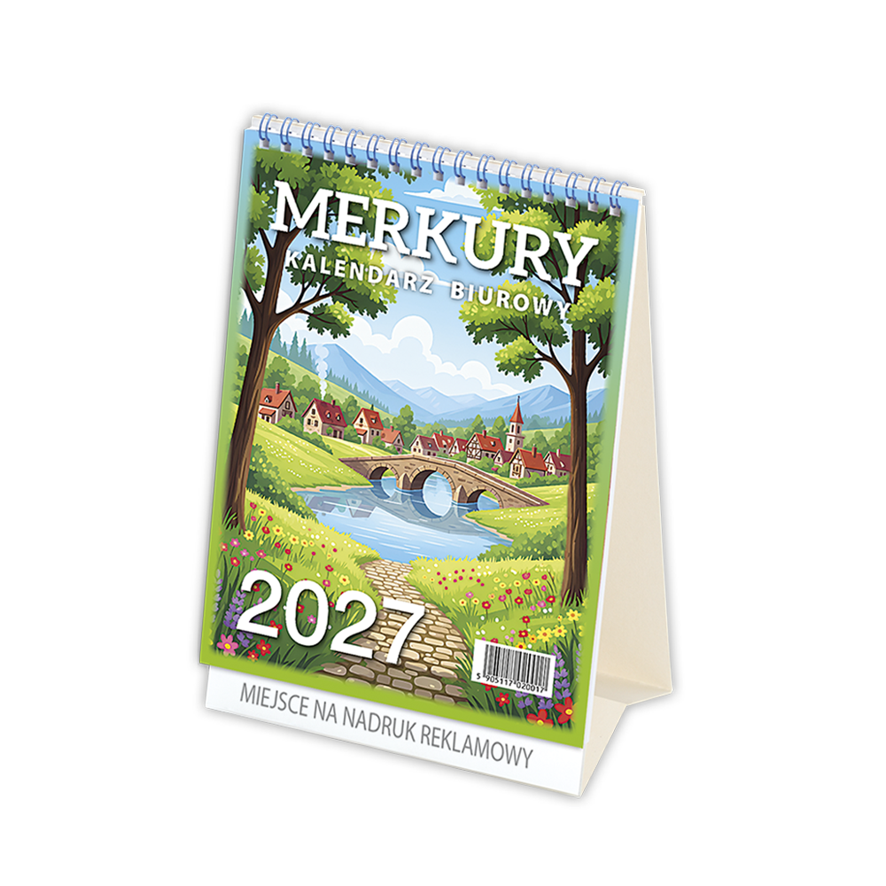 Kalendarz biurowy MERKURY
