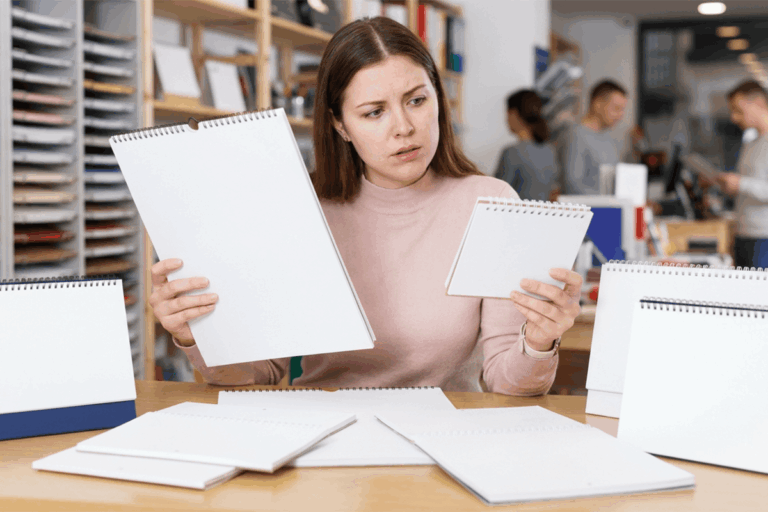 Formaty kalendarzy – A4, A5, A6, B1, B5 – co oznaczają i które są praktyczne?