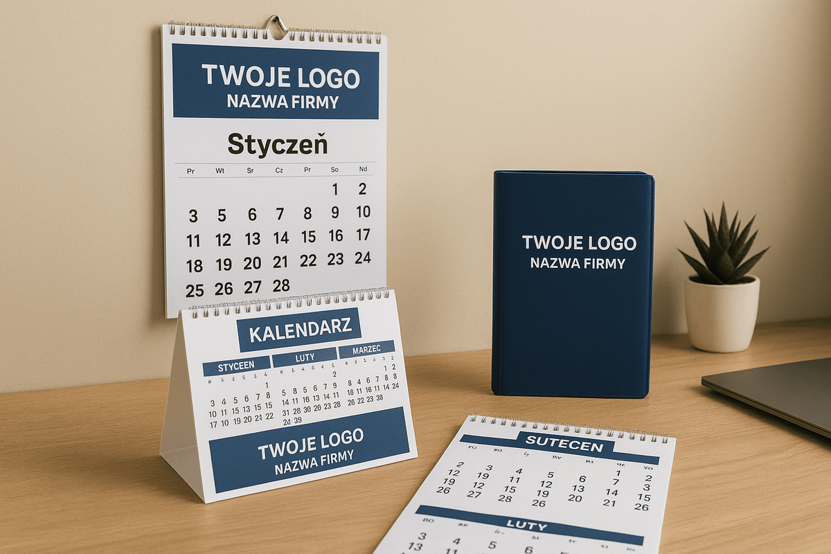 Kalendarze reklamowe – praktyczny gadżet czy skuteczne narzędzie marketingowe? Spraw, by Twoja marka była widoczna przez cały rok!